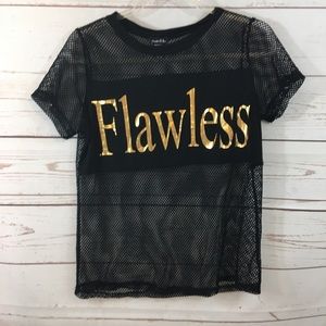 Ladies Jr Rue 21 Mesh Tank Top